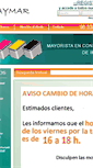Mobile Screenshot of daymarimport.com