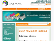 Tablet Screenshot of daymarimport.com